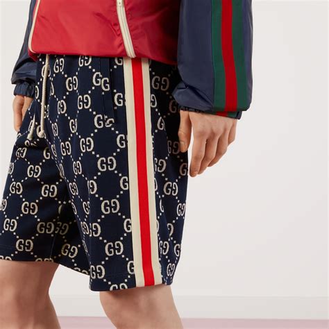 gucci jacquard shorts|gucci eric emanuel shorts.